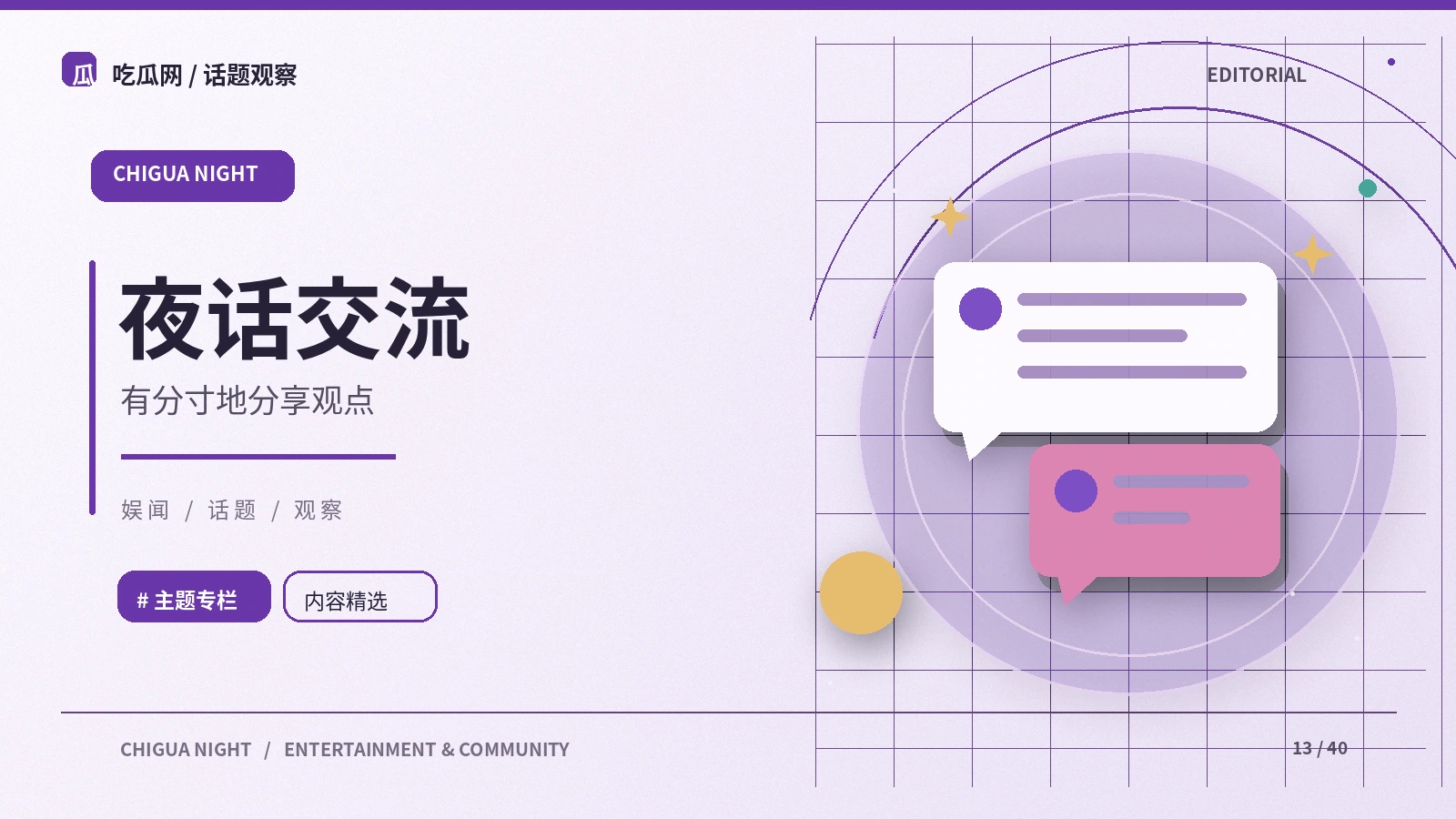 夜谈礼仪